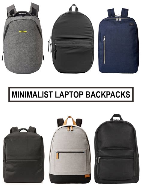 minimalist laptop backpack for men.